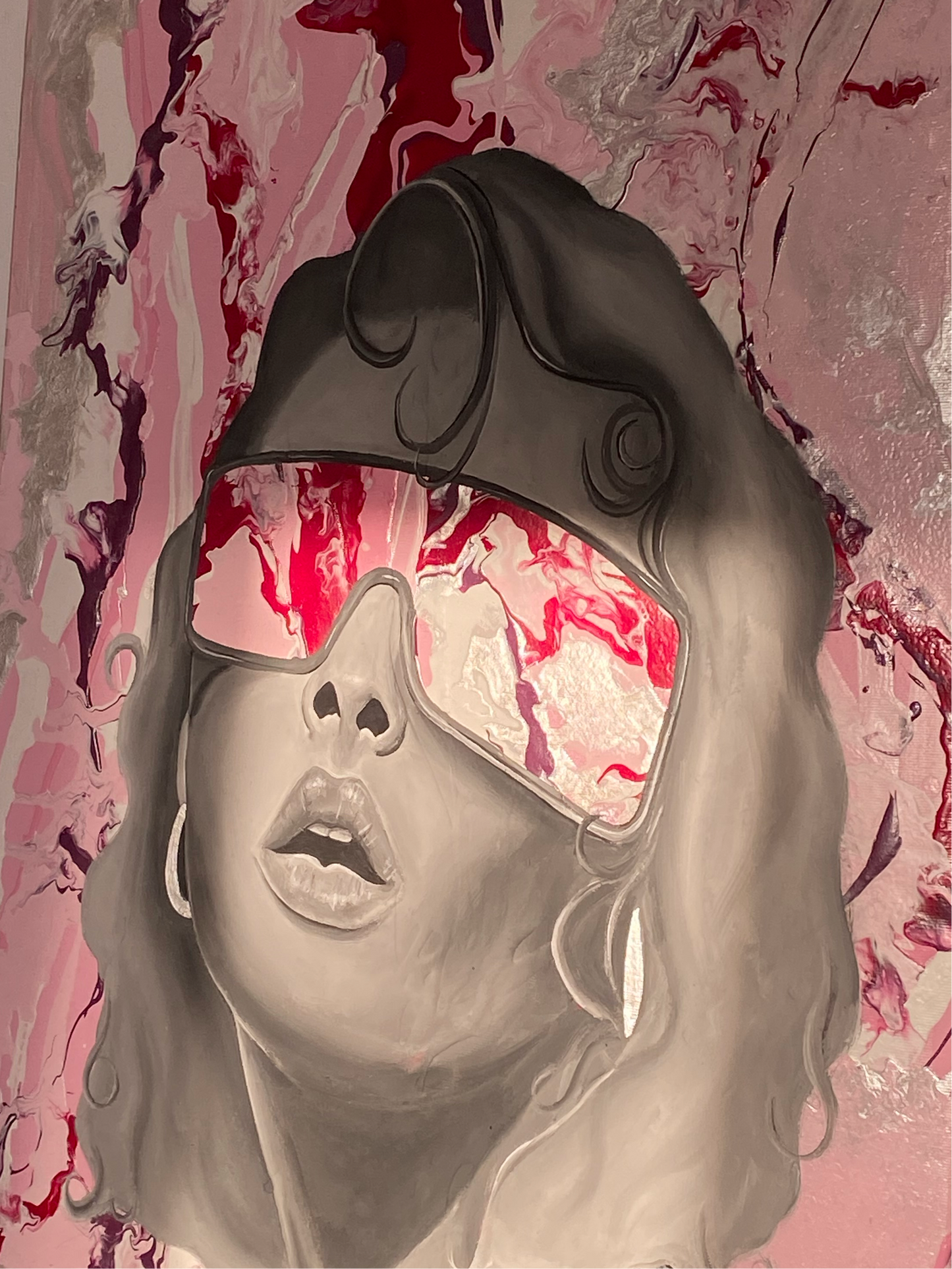 Shine regardless, 2024. 60 x 80 cm