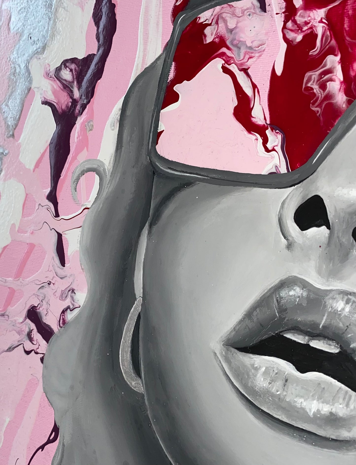 Shine regardless, 2024. 60 x 80 cm