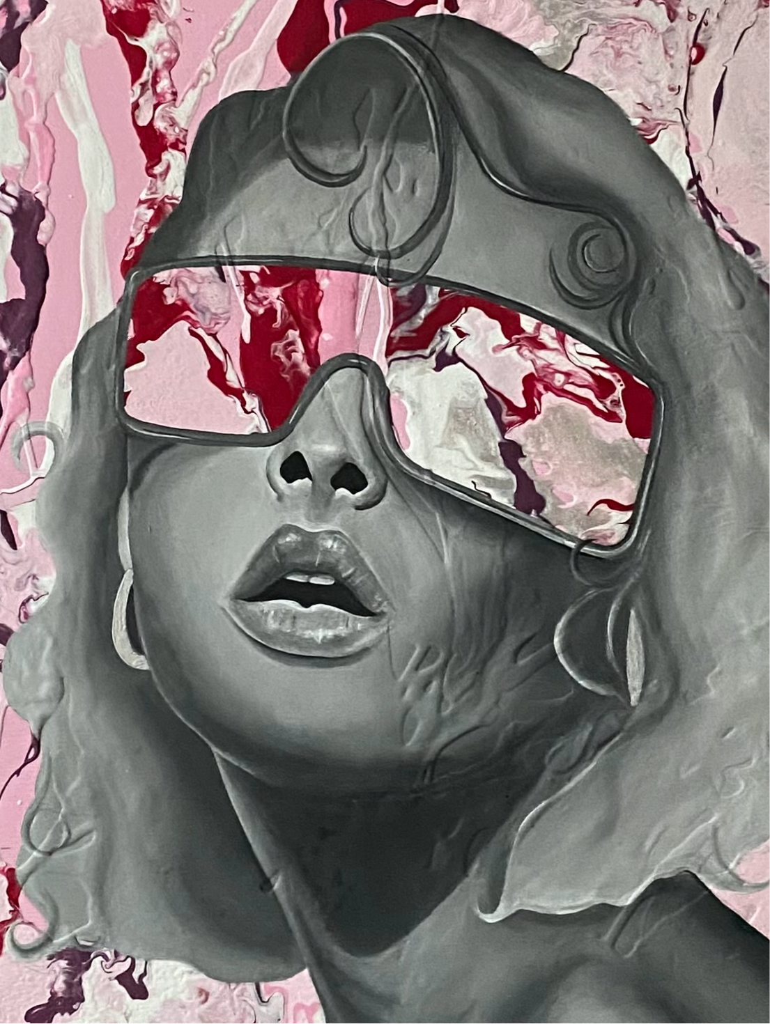 Shine regardless, 2024. 60 x 80 cm