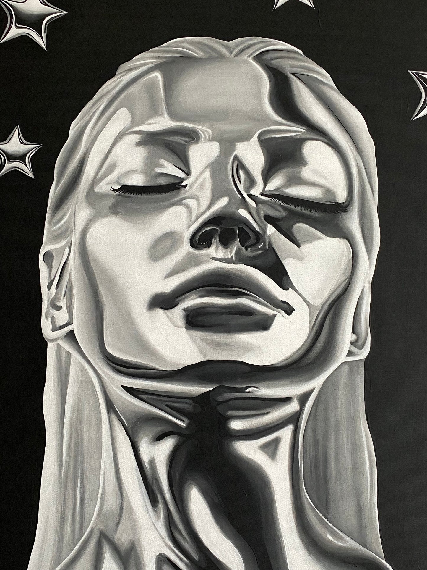 And beyond, 2024. 60 x 80 cm