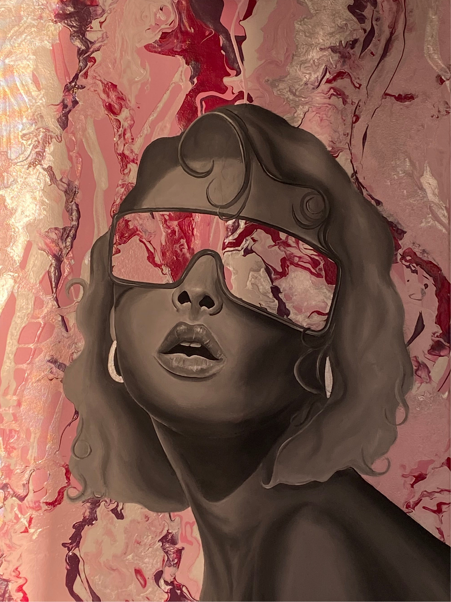 Shine regardless, 2024. 60 x 80 cm