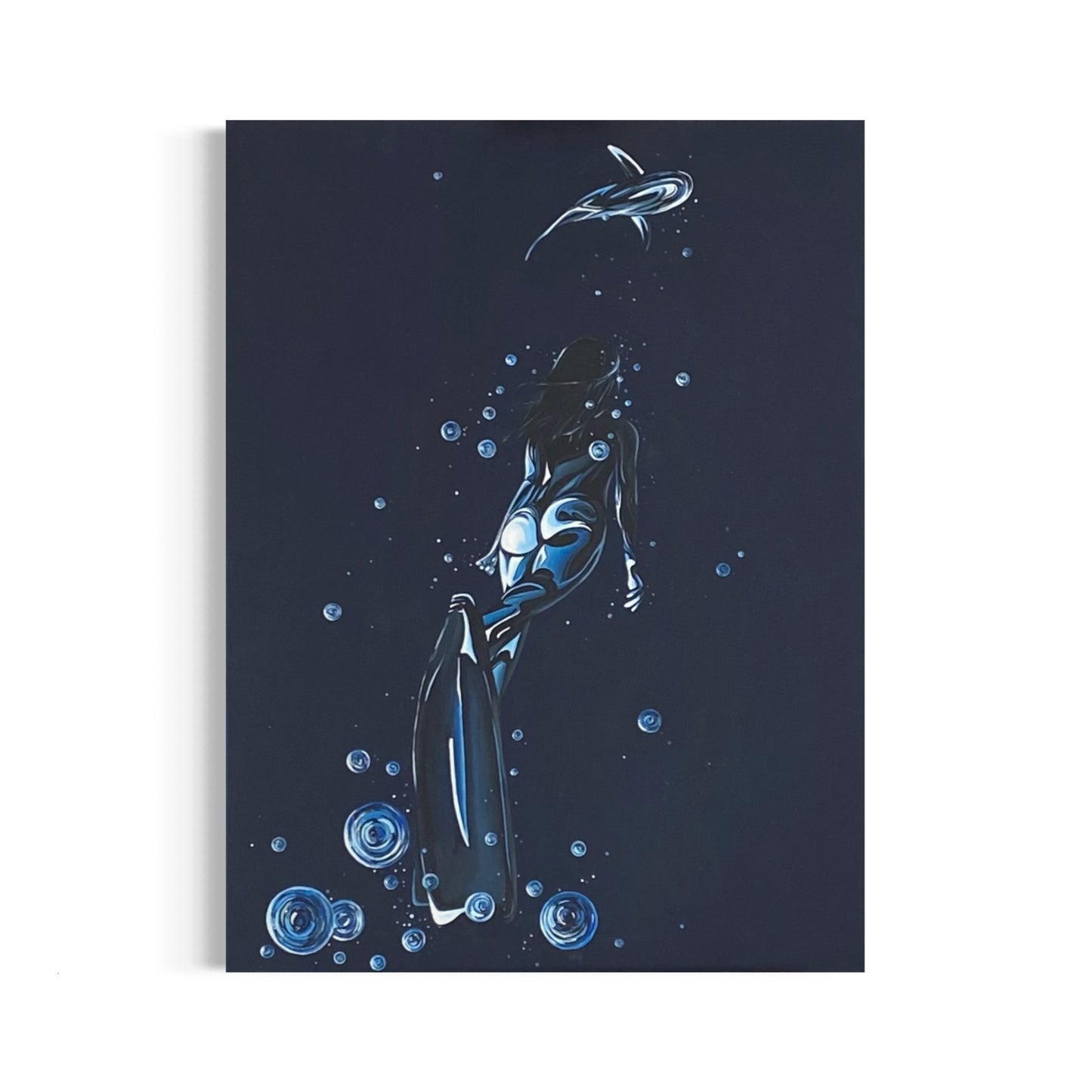 Fight the dark, 2023. 60 x 80 cm