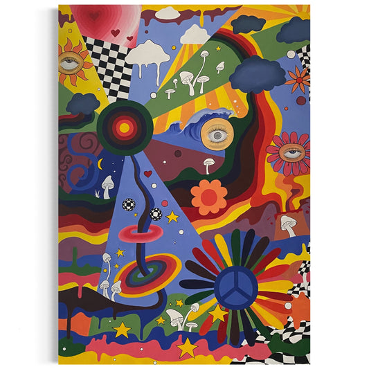 Lucid dreams, 2023. 70 x 100 cm