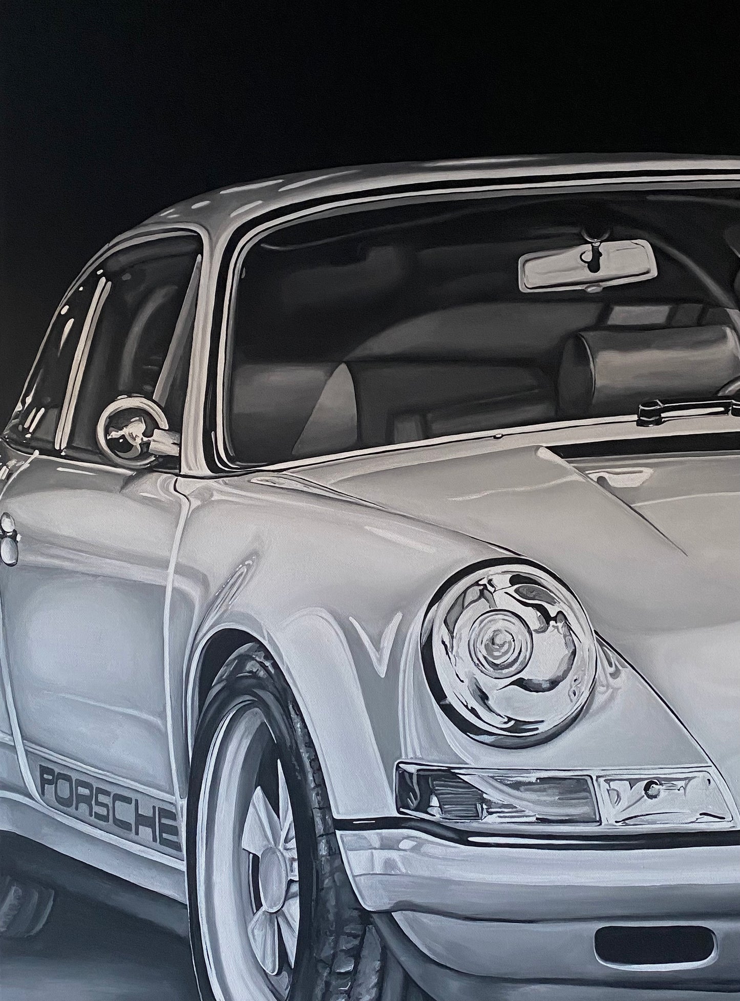 Porsche, 2024. 100 x 140 cm