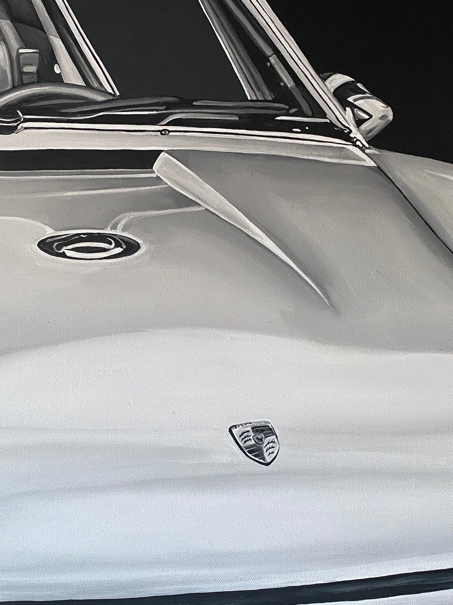 Porsche, 2024. 100 x 140 cm